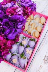 Chocolate Covered Fruit Bouquet