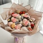Flower and Strawberry Bouquet | Chocolate Boxes from Frequet LA