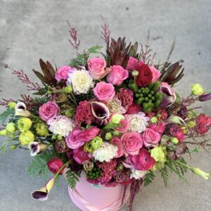 Pink Flower Bouquet for Her