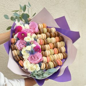 Macaron Bouquet | Flowers Delivery in LA | Fruquet LA