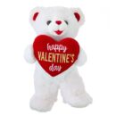 White Valentine Bear